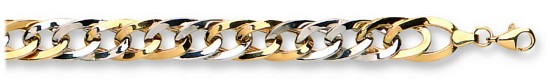 Gold bracelet High polish 9ct gold Babies dolphin Identity 6 inch, 2.1 grams.