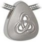 Silver pendant High polish Sterling Silver Celtic triangle eternal