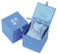    D4Diamond blue presentation gift box